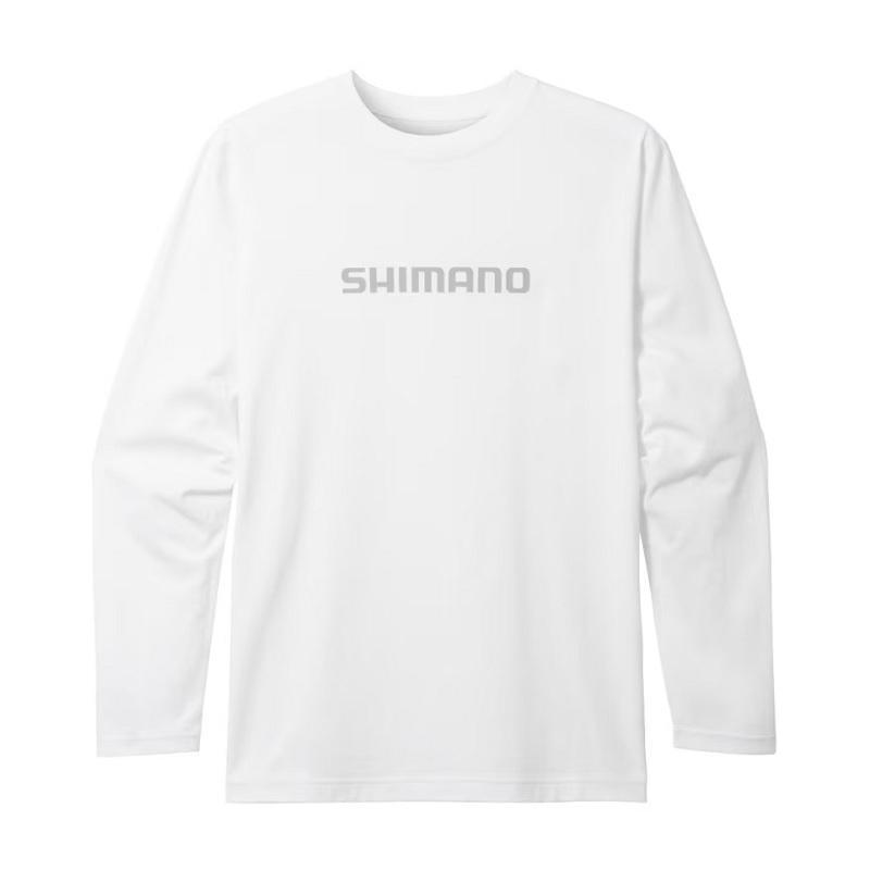 シマノ（SHIMANO） SH-011V コットン ロゴ ロングスリーブ ネオ