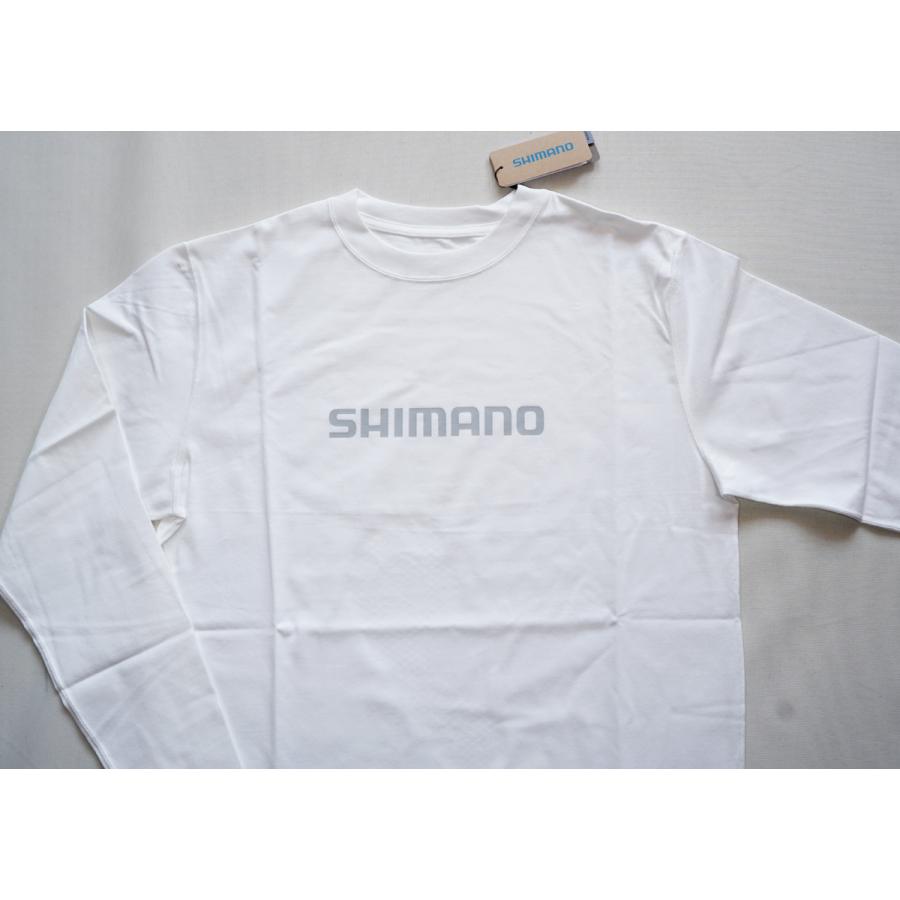 シマノ（SHIMANO） SH-011V コットン ロゴ ロングスリーブ ネオ