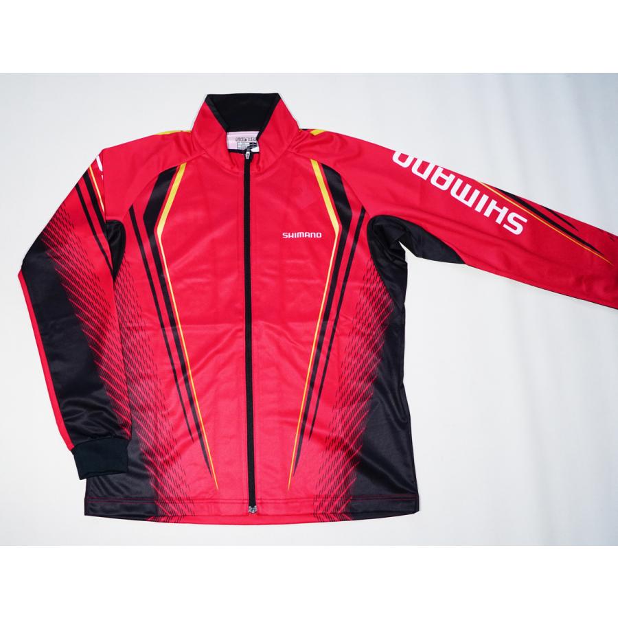 品質保証 シマノ Sh 051s レッド ブラック Xlサイズ フルジッププリントシャツ 長袖 50 Off Materialworldblog Com