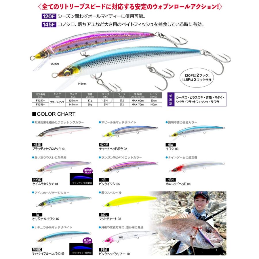 DUEL（デュエル） DUEL 120F 17g アイルマグネット TG ミノースリム