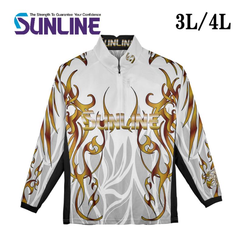 サンライン　プロドライ　　長袖シャツ　Lサイズ※3点セット サンライン（SUNLINE） PRO DRY プロドライ ロングシャツ SUW-04601CW