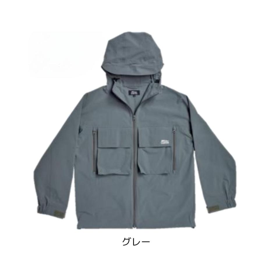 アブガルシア フィッシングウェア ウォーターレジスタントフィッシングパーカー  M  グレー アブガルシア ウォーターレジスタントフィッシングパーカー M/グレー