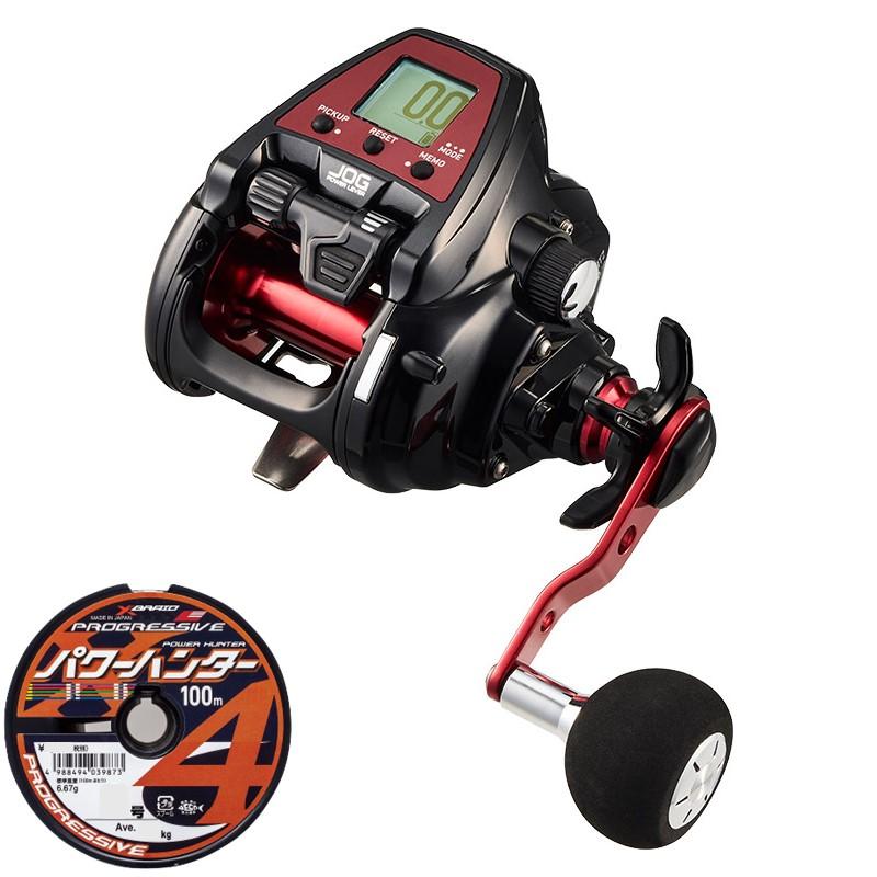 23 レオブリッツ S500JP PE4号-500m リールに巻いて発送 ダイワ 電動