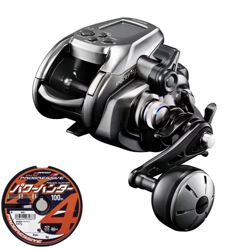 24 フォースマスター 2000 PE4号-400m リールに巻いて発送 爆買