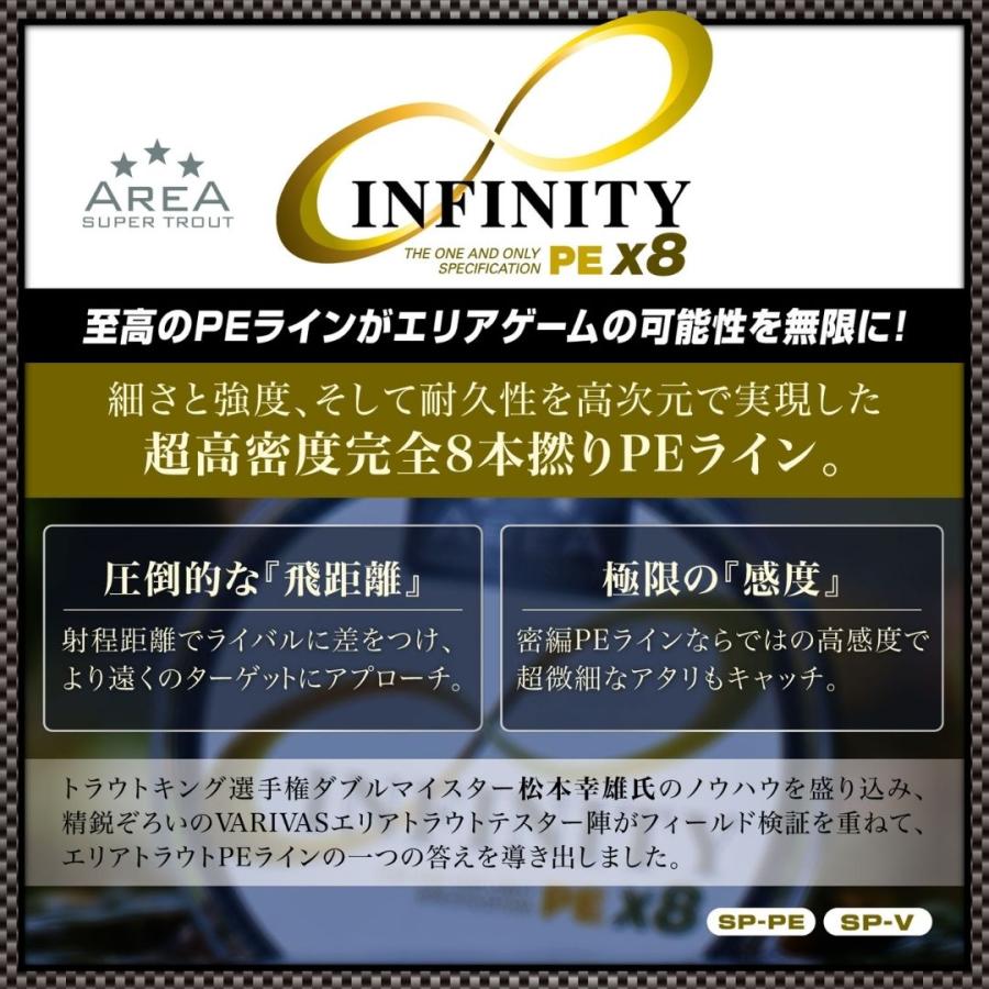 モーリス スーパートラウトエリア インフィニティPE X8 75m 0.2 モーリス スーパートラウトエリア インフィニティPE X8 75m 0.2
