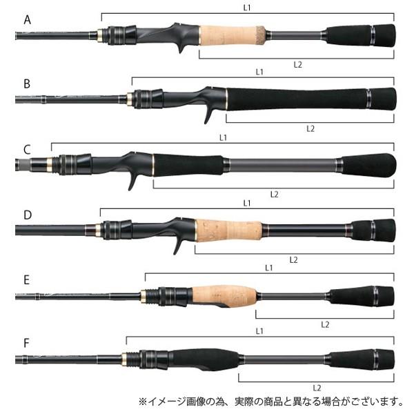 tailwalk（テイルウォーク） フルレンジ C65XH バスロッド 竿 ブラック