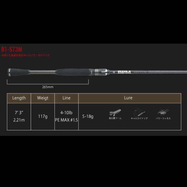 JACKALL（ジャッカル） 21 BPM B1-S73M 大型便C 爆買 : フィッシング