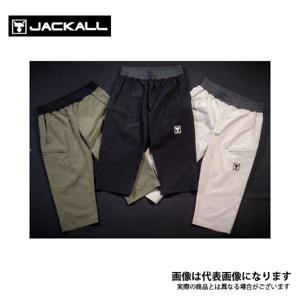 JACKALL（ジャッカル） イージークロップドパンツ ブラック S 爆買