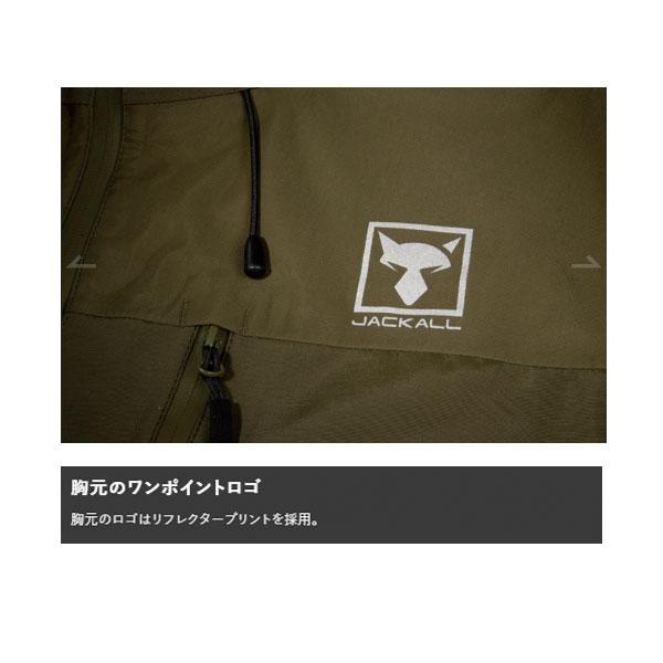 JACKALL ハードシェルジャケット M JACKALL ジャッカル ハードシェルジャケット アイスグレー Mサイズ