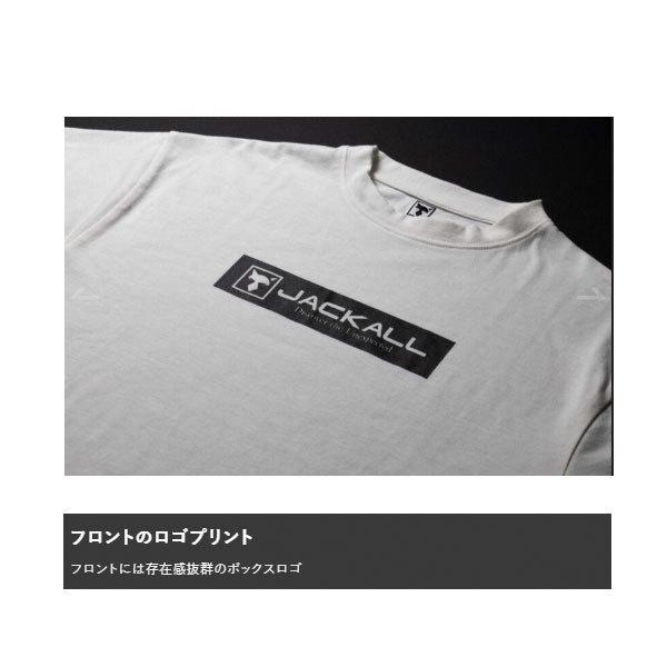 JACKALL（ジャッカル） SSボックスロゴティーシャツ ホワイト Sサイズ