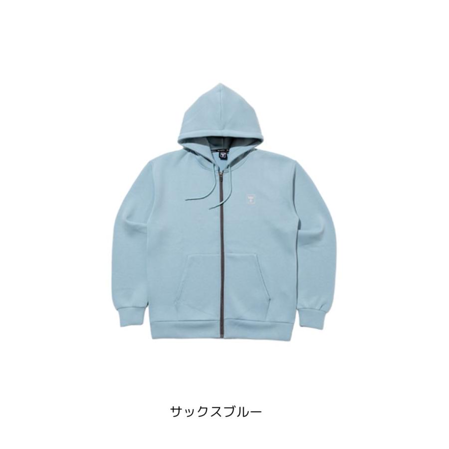 ジャッカル　ジップアップパーカー　サックスブルーXL JACKALL（ジャッカル） ジャージージップアップロゴフーディ S