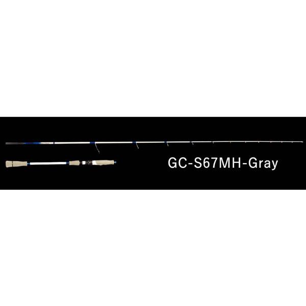 ゼニス Grand Chariot オモリグモデル（スピニング） GC-S67MH-GRAY