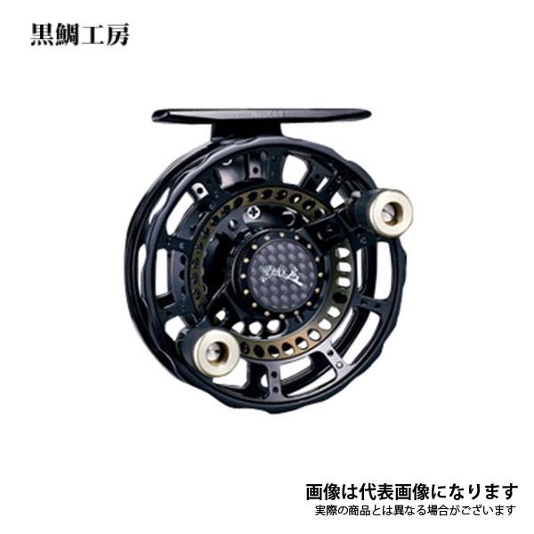 黒鯛工房 THEアスリート 落し込み 75-BG ブラック/ゴールド ドラグ付き