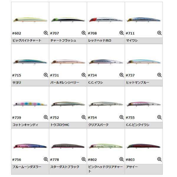 エバーグリーン アベンジャー 125F #602 ビッグバイトチャート｜fishingmax-webshop｜02