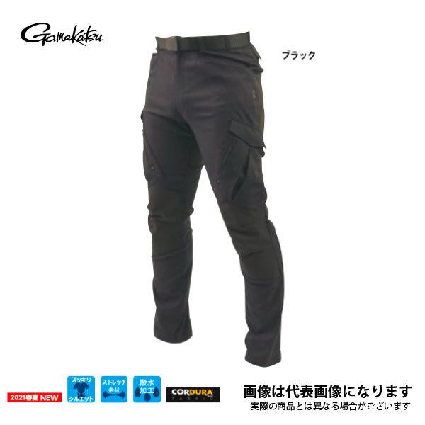 がまかつ アクティブストレッチカーゴパンツ LE4004 ブラック LE4004 L