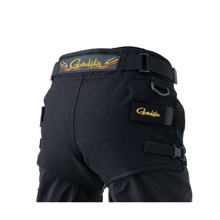 Gamakatsu ヒップガード Lサイズ GORE WINDSTOPPER Gamakatsu（がまかつ） GM3727 CORDURA ヒップガード ローバックタイプ