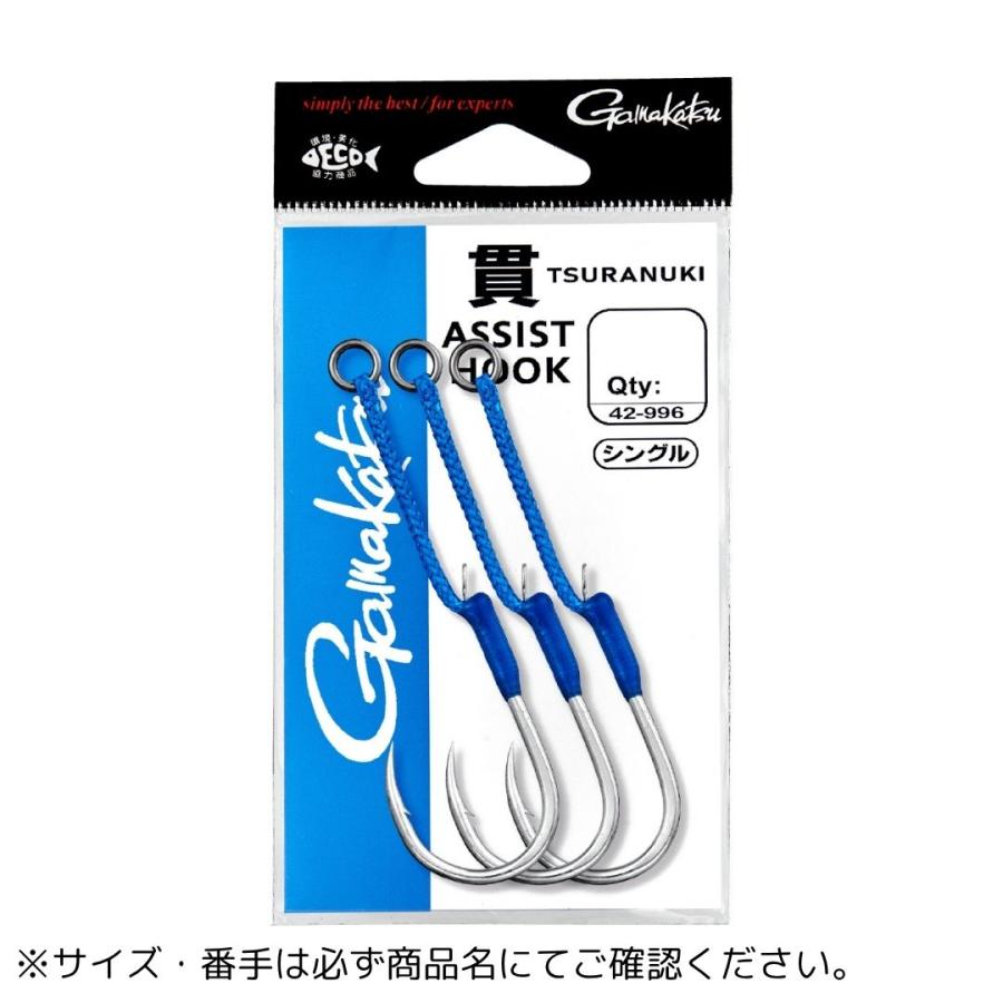 Gamakatsu（がまかつ） アシストフック 貫 シリーズ 480 シングル 5/0