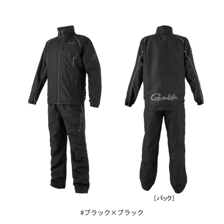 Gamakatsu（がまかつ） GM3791 ウィンドブレーカースーツ #ブラック