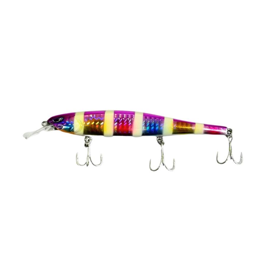 AZZURRO サワラミノー120mm 全6色セット AZZURRO（アズーロ） サワラミノー ゼブラキャンディー : フィッシング