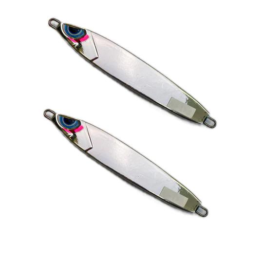 AZZURRO（アズーロ） ヒラメタルII 180g ミラーホロシルバー ジグ