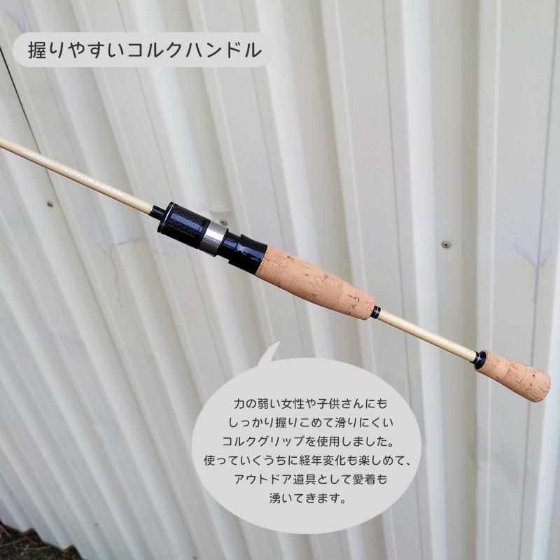 アズーロ NANDEMO ROD ( ナンデモロッド ) SHORT S634L SAND パックロッド スピニング ケース付 1本でなんでも狙える 大型便A｜fishingmax-webshop｜10