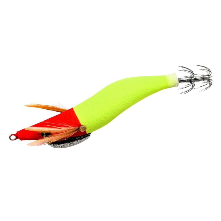 ブルーマーレ BM オーバルスクイッドラトル 2.0号 赤／黄 爆買