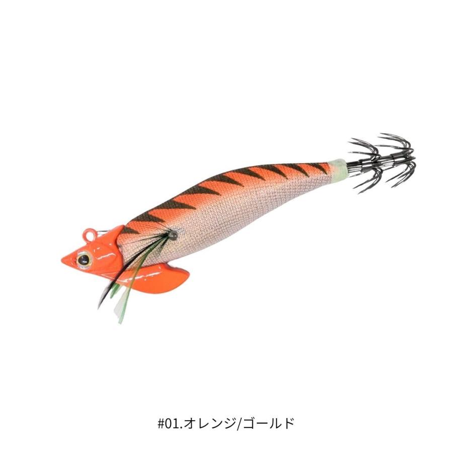 BLUE MARE オーバルスクイッドTR 3.0号-30g #01.オレンジ/ゴールド