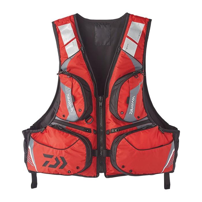 DF-3420 フローティングベスト レッド Lサイズ 爆買 : フィッシング