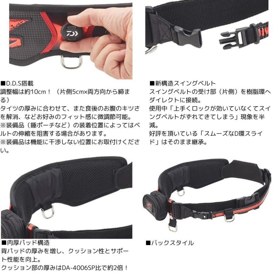 DAIWA（ダイワ） DA-3020 SP ダイワ鮎ベルト #レッド 爆買 