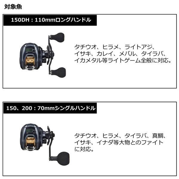 DAIWA（釣り） 22 ライトゲームIC #200L (左巻き・シングルハンドル 