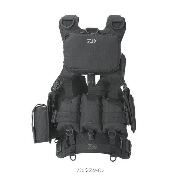 ダイワ ベンチクールゲームベストV DF-6122 ジェットブラック