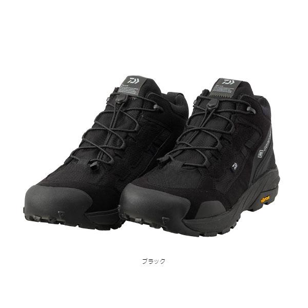 ダイワ  DS-2301G ダイワ FOGLER GORE-TEX ミッドカット  25  ブラック ダイワ FOGLER GORE-TEX DS-2301G ミッドカット ブラック 25.0cm 爆買