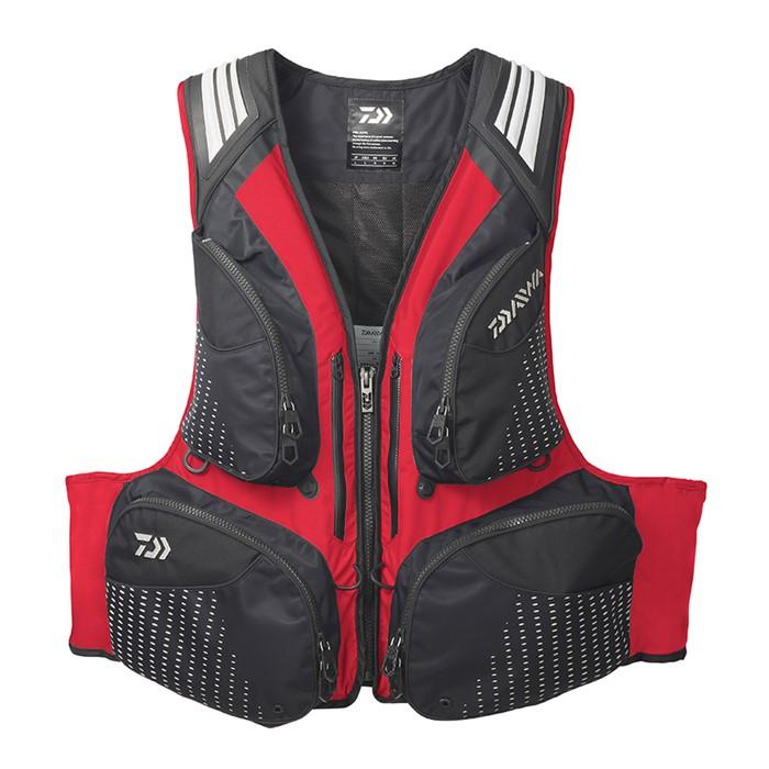 Lサイズ　Daiwa LDF3623フローティングベスト DF-3623 フローティングベスト レッド Lサイズ 爆買 : フィッシング