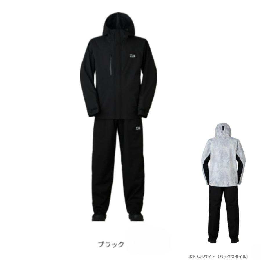 ダイワ DR-3824 レインマックス レインスーツ ブラック #XLサイズ 爆買