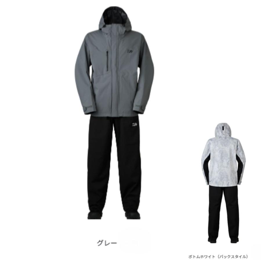 ダイワ DR-3824 レインマックス レインスーツ グレー #Mサイズ 爆買