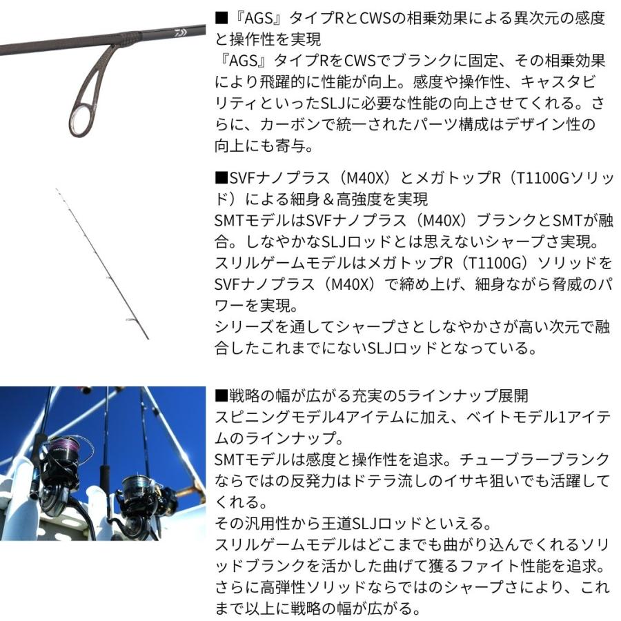 DAIWA（ダイワ） ソルティガ SLJ EX 63MLS TG 大型便C 2026年新製品 4