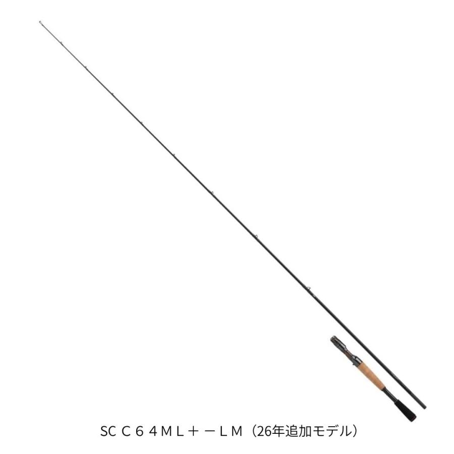 DAIWA（ダイワ） スティーズ（ベイトキャスティングモデル）SC C64ML＋