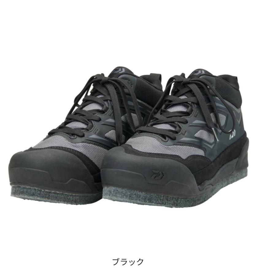 DAIWA（ダイワ） DS-2504 フィッシングシューズ ブラック (フェルト