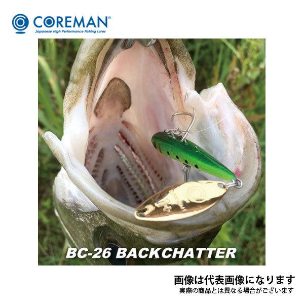コアマン BC-26 バックチャター #003 アカキン 爆買 : フィッシング