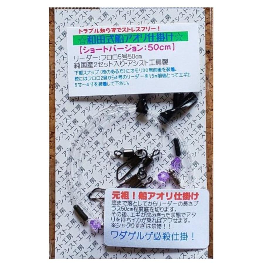 新品未使用　ヤマシタ　ＴＨＥ　船アオリ　１３５ アシスト工房 FA-03 和田式船アオリ仕掛け ショート 爆買