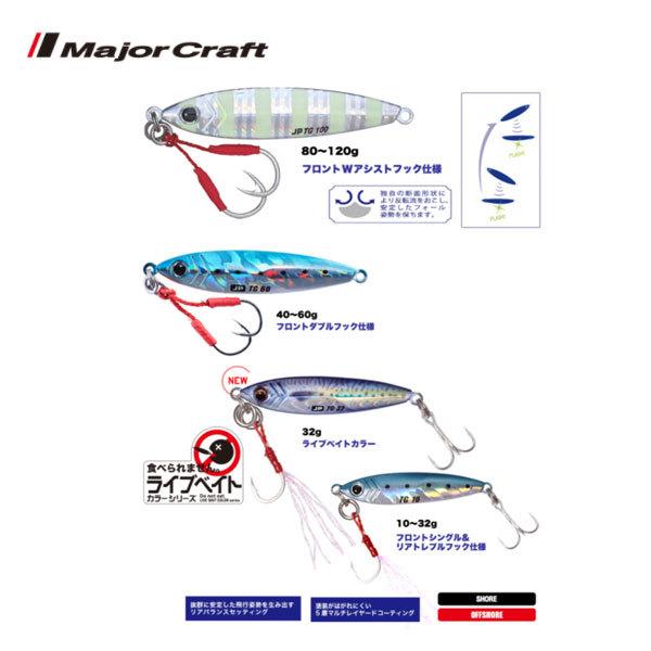 Major Craft（メジャークラフト） ジグパラ タングステン 50g #84