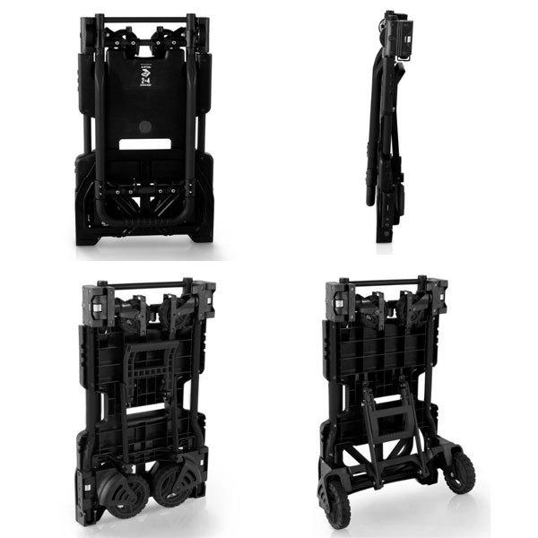 花岡車両 F-CART 2x4（フラットカート ツーバイフォー）ブラック