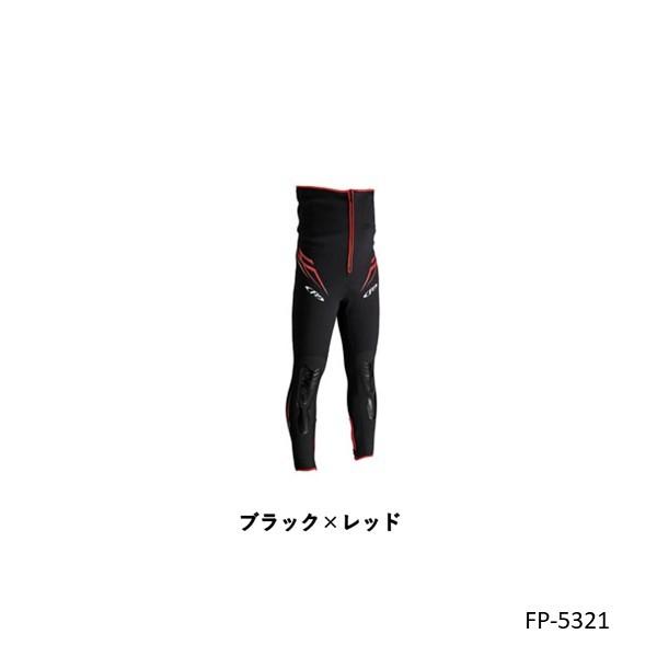 エクセル 鮎タイツ1.5mm FP-5321 ブラック×レッド LLB 大型便A