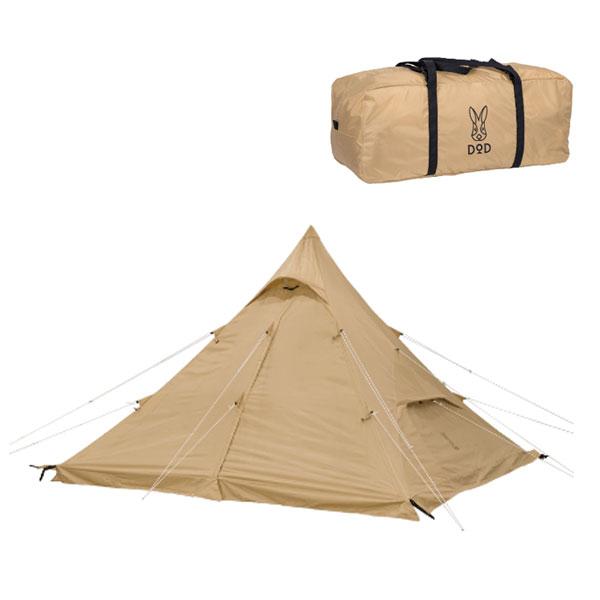 未使用　DOD　ワンポールテント　RX　タン DOD（ディオーオーディー） ワンポールテントRX（M） タン T3-948-TN