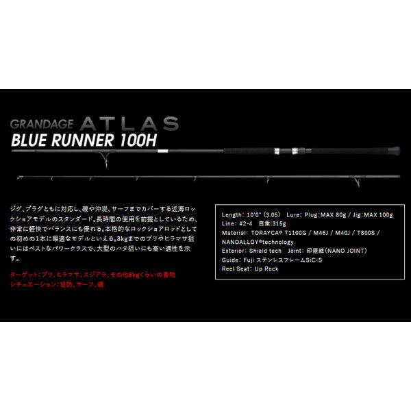 アピア（APIA）GRANDAGE ATLAS BLUE RUNNER 100H グランデージ