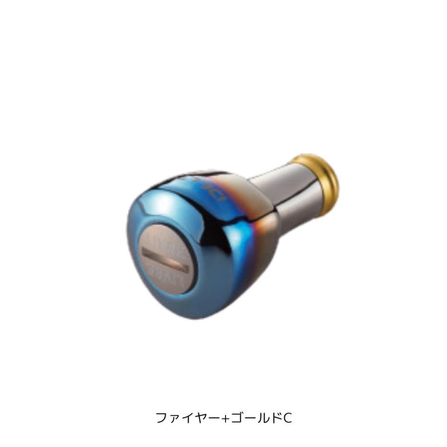 ノブ単体デルタ27 2個 ファイヤー+ゴールドC LIVRE（リブレ） D27FGL-2