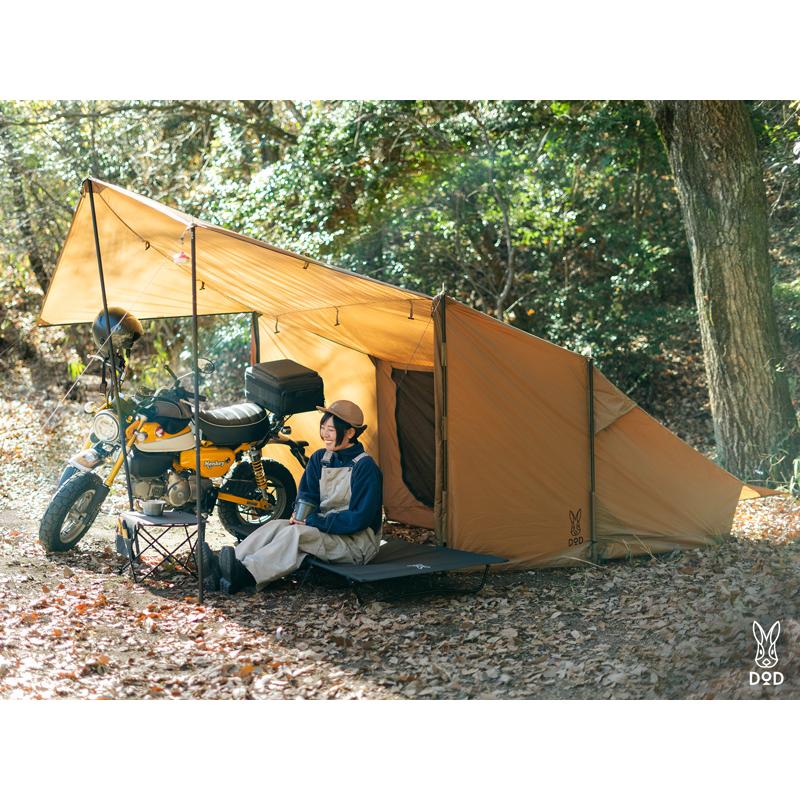 【新品未使用】DOD バイクインパップ T1-053-CA DOD バイクインパップ T1-053-CA 爆買 : フィッシングマックス - 通販