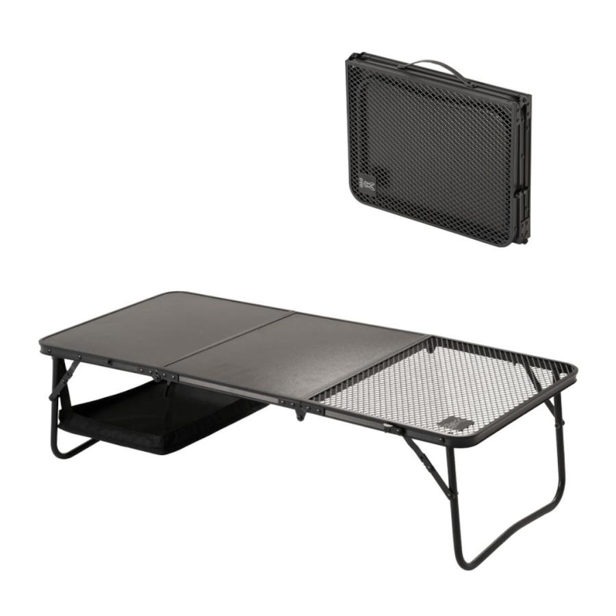 新品未使用★DODソロリチューボーアウトドアテーブルメッシュ天板耐熱★黒ブラック ソロリチューボー TB1-070-BK - DOD（ディーオーディー）【公式