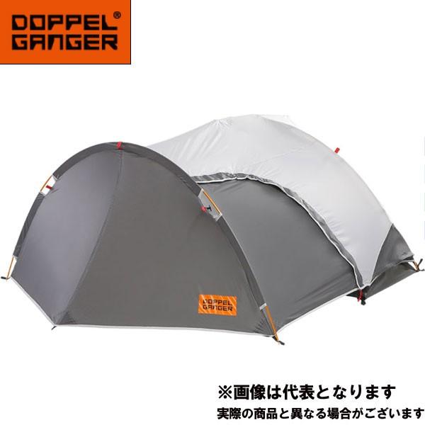 DOPPELGANGER ドッペルギャンガー バイクツーリングテント1 DBT531-GY グレー 買取価格比較