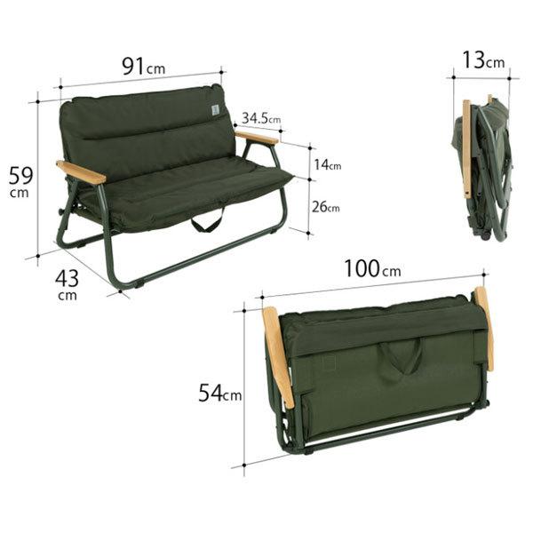 DOD（ディオーオーディー） グッドラックソファロー カーキ CS2-900-KH